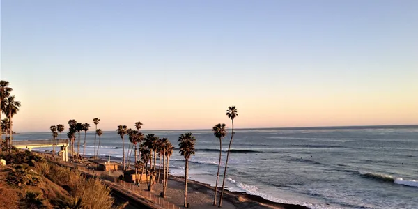 Picture of T Street Beach in San Clemente, where South County PowerWash pressure washing is located